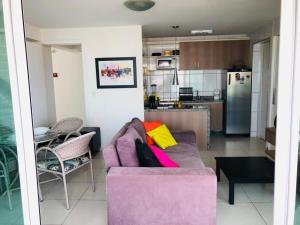 Köök või kööginurk majutusasutuses Studio Iracema - APTO 1502