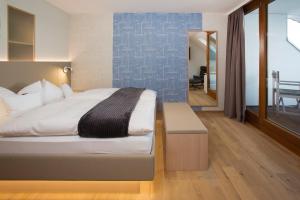 Postel nebo postele na pokoji v ubytování Hotel Restaurant Seehalde