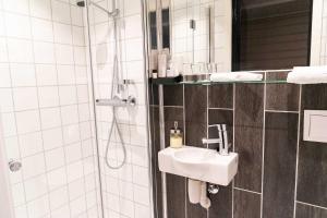 Vannituba majutusasutuses Vollan Gjestestue