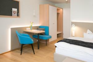 Postel nebo postele na pokoji v ubytování Hotel Restaurant Seehalde