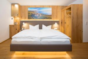 Postel nebo postele na pokoji v ubytování Hotel Restaurant Seehalde