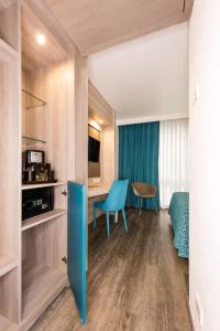 Una cocina o cocineta en Hotel Casa Blanca