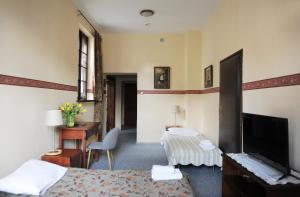 Cama o camas de una habitación en Dom Casimi