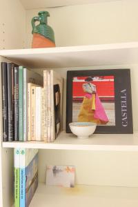 The library in Az apartmant