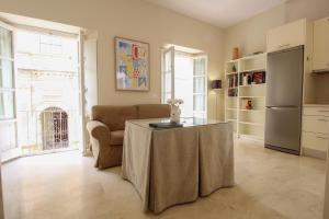 A kitchen or kitchenette at Apartamento Centro San Luis