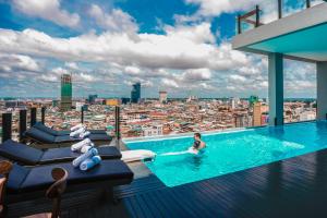 Bazén v ubytování SIM Boutique Hotel nebo v jeho okolí