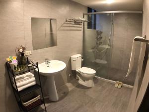 Een badkamer bij 800 Lan Homestay