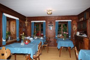 Area soggiorno di Ferienwohnung Kirchbrücke