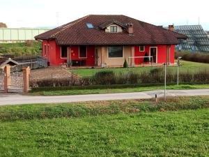 Budova, kde se bed and breakfast nachází