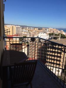 Balkon lub taras w obiekcie Apartamento Primera Linea de Playa
