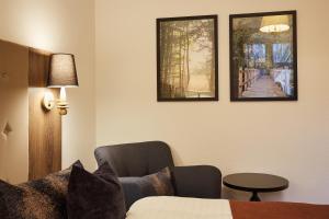 Istumisnurk majutusasutuses Hotel Vejlefjord