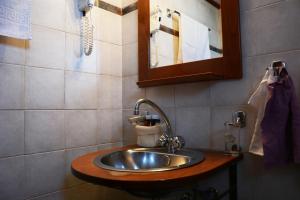 A bathroom at Dolphin Studios