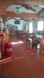 Restaurace v ubytování B&B Bucaneve