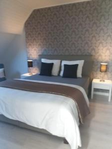 
A bed or beds in a room at Apartment Zeebrugge
