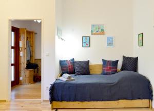 Posteľ alebo postele v izbe v ubytovaní House With Courtyard & Parking Close To Stadtpark