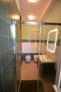 Koupelna v ubytování B&B LA BAIA Sea Rooms