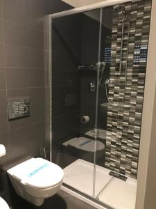 Kúpeľňa v ubytovaní Hotel Mediterraneo Ombrellone e Lettini Inclusi