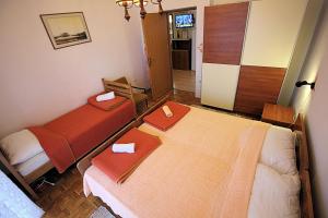 Cama o camas de una habitación en Guesthouse Marija