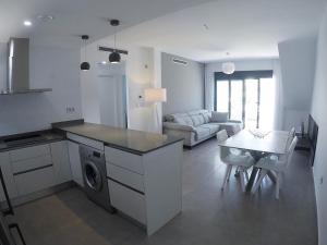 Kuchyňa alebo kuchynka v ubytovaní Lamar Resort Penthouse