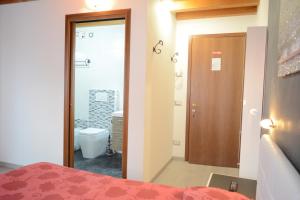 Koupelna v ubytování B&B Casa Taty
