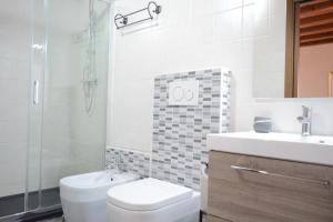 Koupelna v ubytování B&B Casa Taty