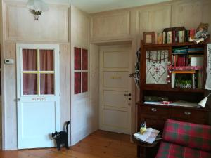 Knihovna v bed and breakfast