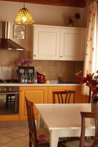Kuchyň nebo kuchyňský kout v ubytování Bed & Breakfast Lucy