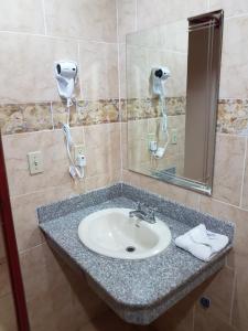 Bathroom sa Hotel Alcala