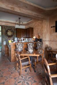 Posezení v ubytování Oreiades Guesthouse