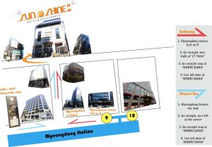 Grundriss der Unterkunft Myeongdong Sunshine Guesthouse