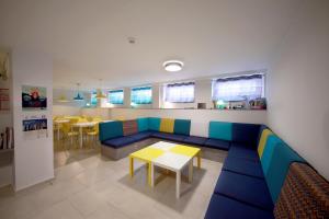Posezení v ubytování eMKa Hostel