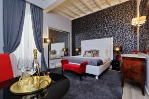 O zonă de relaxare la Sistina Twentythree luxury rooms