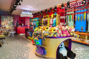 a store filled with lots of stuffed animals and toys at Hard Rock Hotel Desaru Coast in Desaru