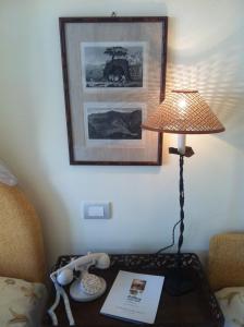 A seating area at Hotel Marconi