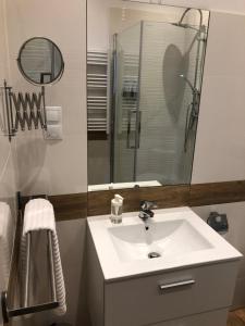 Kúpeľňa v ubytovaní Dworcowa - Apartament