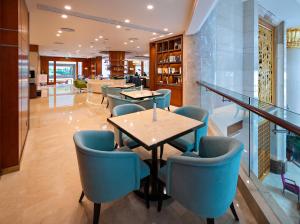 منطقة جلوس في Good View Hotel Tangxia - 15 mins drive from Dongguan South Railway Station