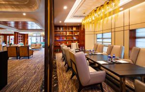 منطقة جلوس في Good View Hotel Tangxia - 15 mins drive from Dongguan South Railway Station