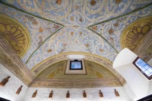 TV a/nebo společenská místnost v ubytování Convento San Bernardino