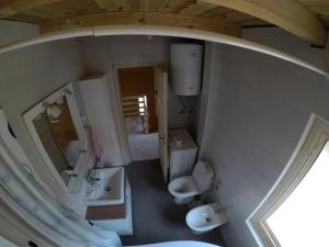 Koupelna v ubytování SeaStar Eco Villa