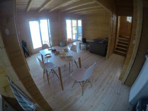 Posezení v ubytování SeaStar Eco Villa