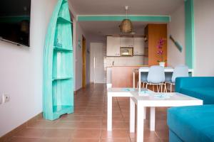 Posezení v ubytování Paraiso Blue Dream