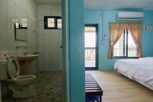 Postel nebo postele na pokoji v ubytování Ruisui Village Homestay + 15 fotografií