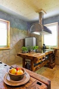 Köök või kööginurk majutusasutuses Ferienwohnung Chiara