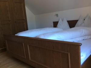 Krevet ili kreveti u jedinici u okviru objekta Apartment Gästehaus Wastian