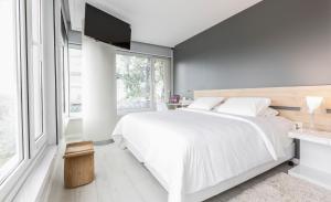 Hub Hotel Asuncionにあるベッド