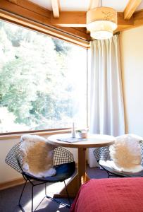 Posezení v ubytování Hotel y Termas Huife