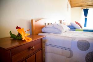 Voodi või voodid majutusasutuse Hotel Taura'a toas