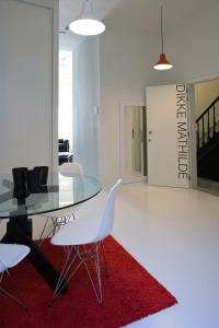 Posezení v ubytování Leopold5 Luxe-Design Apartment