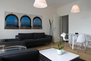 Posezení v ubytování Leopold5 Luxe-Design Apartment