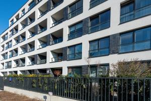 Budynek, w którym mieści się apartament